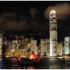 2w1 Obraz za dnia w nocy lampka Nowość "Noc w Hong Kongu" 100cm/70cm zobacz galerię!