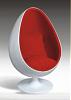Nowy wymiar siedzenia  fotel a'la "Ovalia egg chair"
