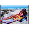  Kopia   reprodukcja" Howard Behrens " Nude Beach" widok za 12.000$