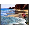 Kopia   reprodukcja" Howard Behrens " Nude Beach" widok za 9.000$